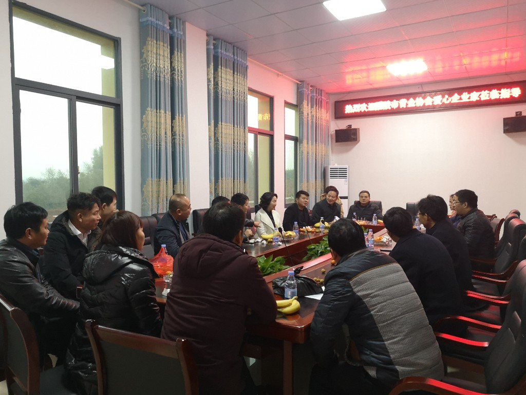 黄金协会捐赠会议现场2