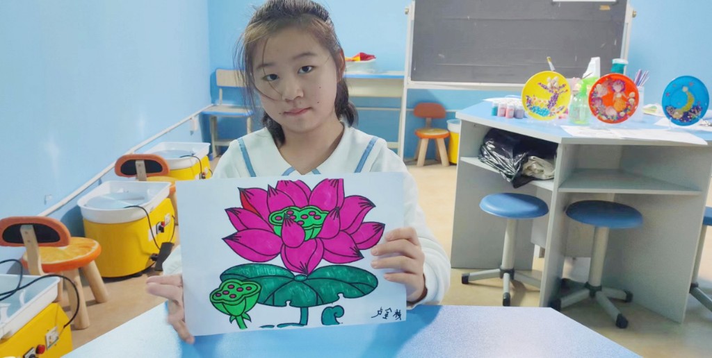 书画作品 莲 廉